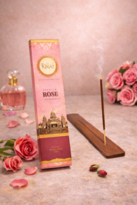 KIRAT rose incense sticks premium rose fragrance agarbatti