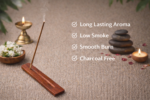 KIRAT Rose Incense Sticks – Premium Rose Fragrance Agarbatti - Image 3